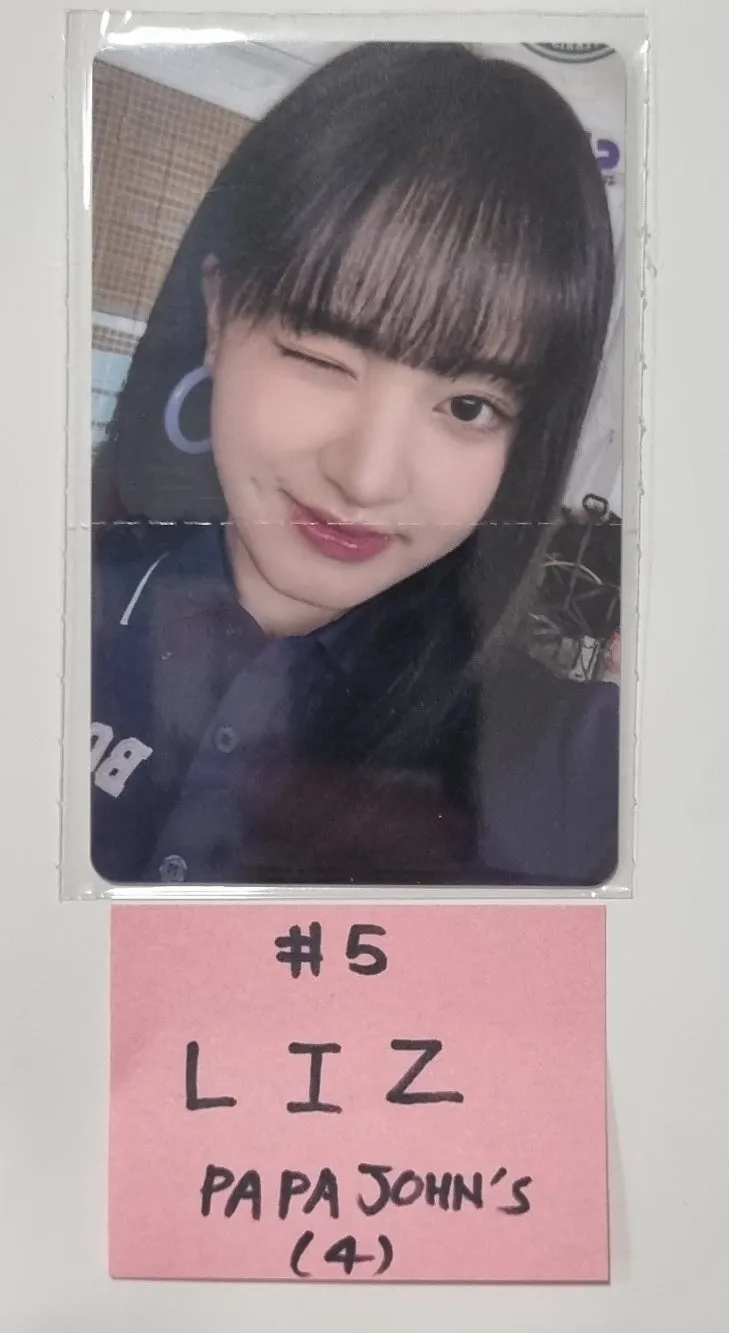 IVE 'IVE X PAPA JOHNS PIZZA' - Papa John's Event PVC Photocard [Restocked 5/11]