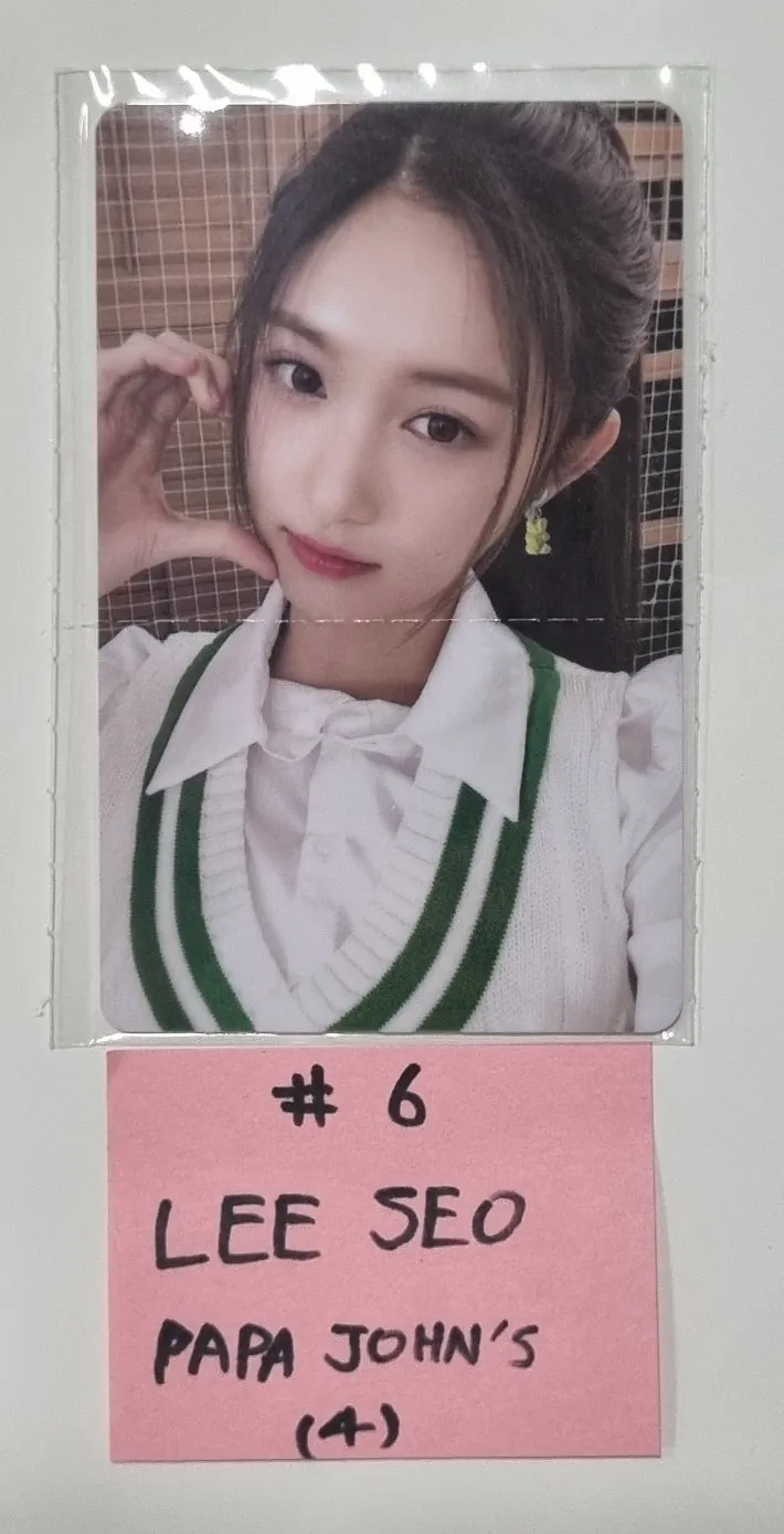 IVE 'IVE X PAPA JOHNS PIZZA' - Papa John's Event PVC Photocard [Restocked 5/11]
