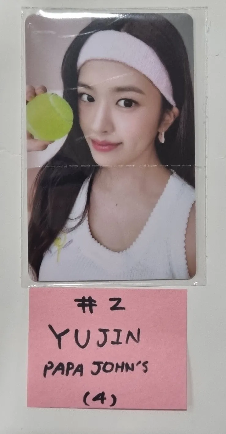 IVE 'IVE X PAPA JOHNS PIZZA' - Papa John's Event PVC Photocard [Restocked 5/11]