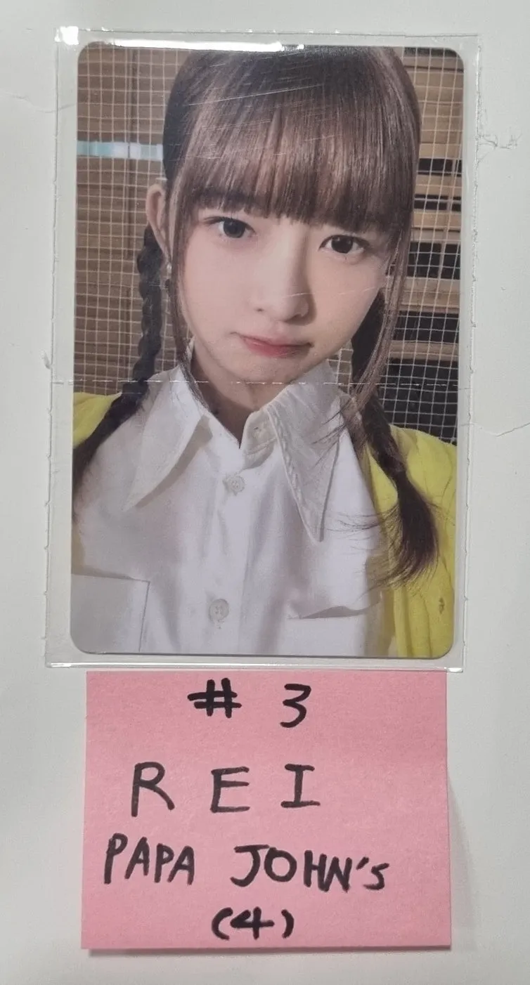 IVE 'IVE X PAPA JOHNS PIZZA' - Papa John's Event PVC Photocard [Restocked 5/11]