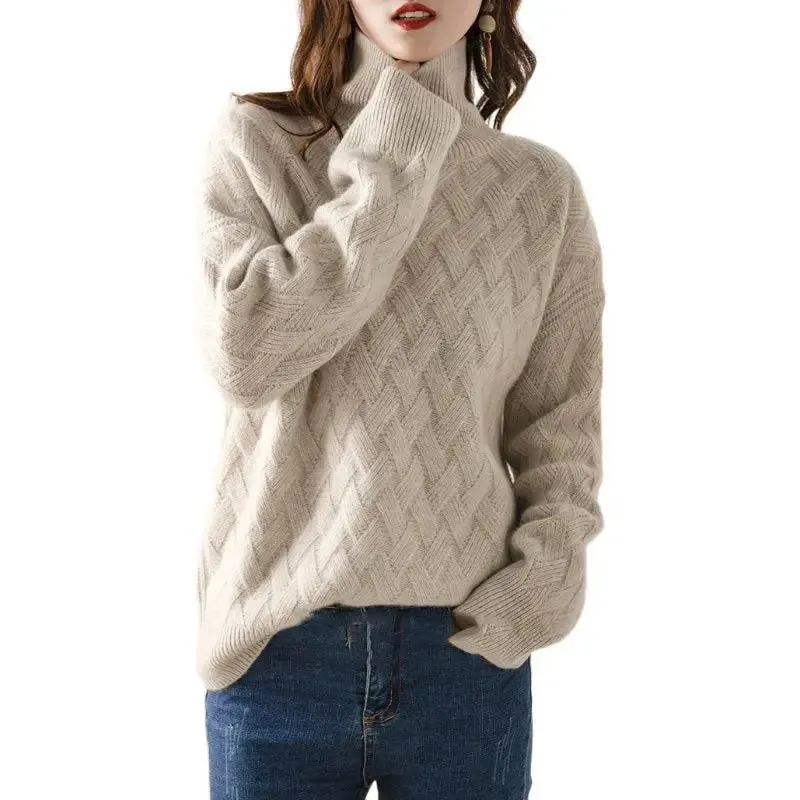 JENNIFER | Vintage Cashmere Turtleneck