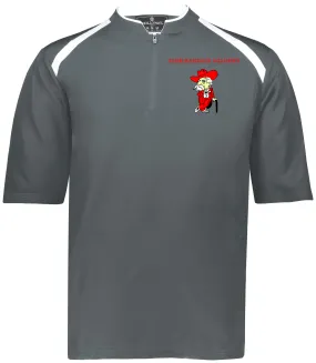 John Hancock - Clubhouse Short Sleeve Pullover Cage Jacket - Graphite (229581/229681)