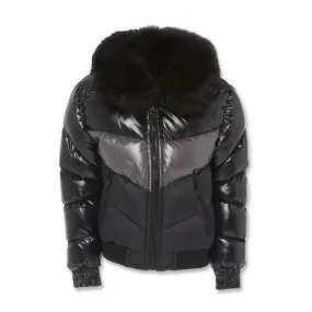 Jordan Craig Sugar Hill Kids Puffer Jacket Triple Black