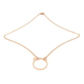 Kitten Ring of O Day Collar - Stainless Steel