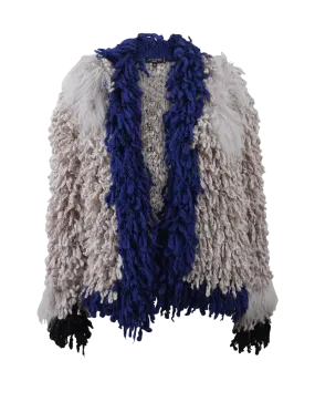 Knotted Wool Mongolian Fur Coat