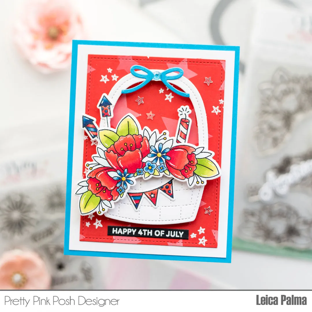 Layered Stars Stencils (2 pack) - Pretty Pink Posh