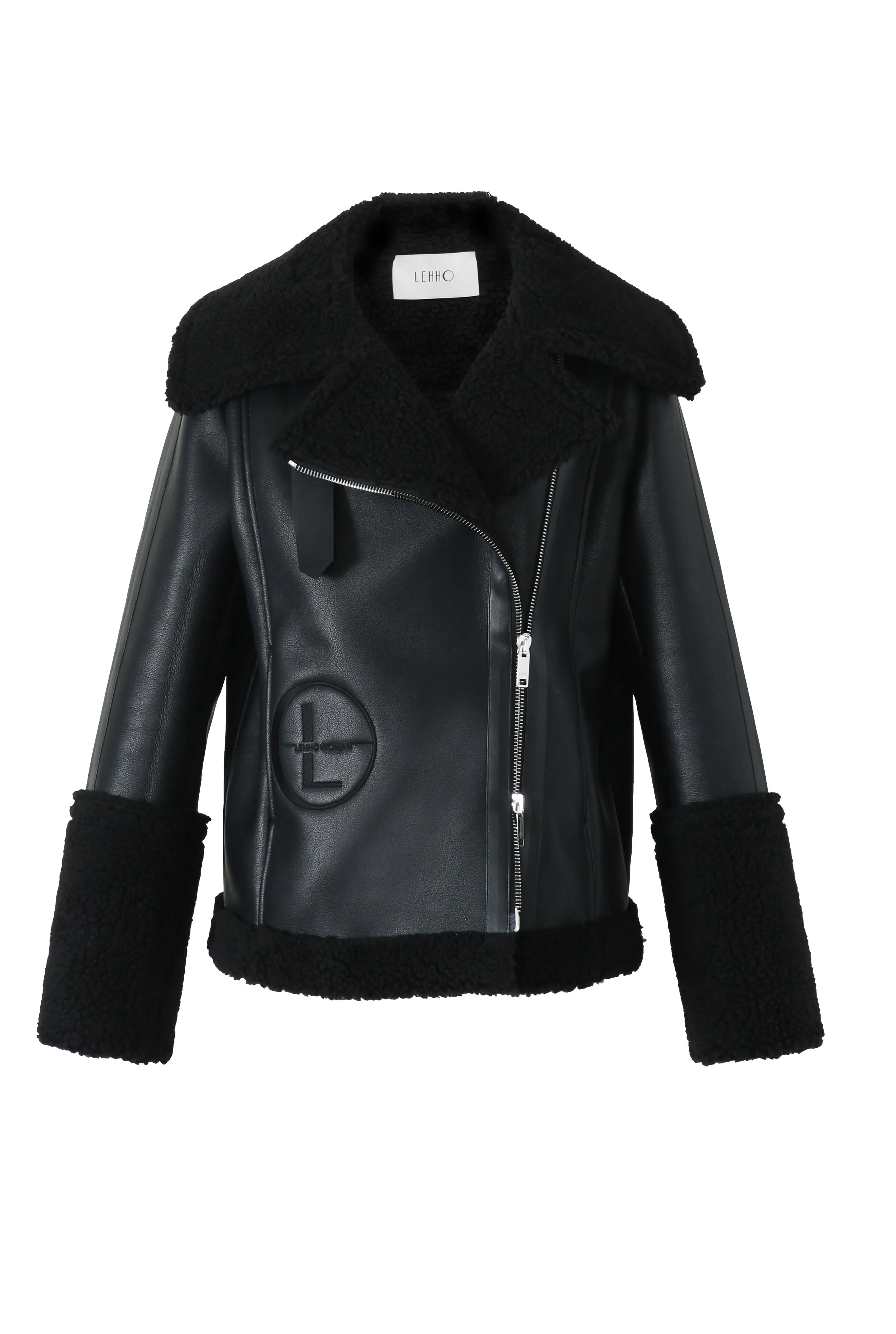 LEHHO WOMAN FAUX SHEARLING COAT