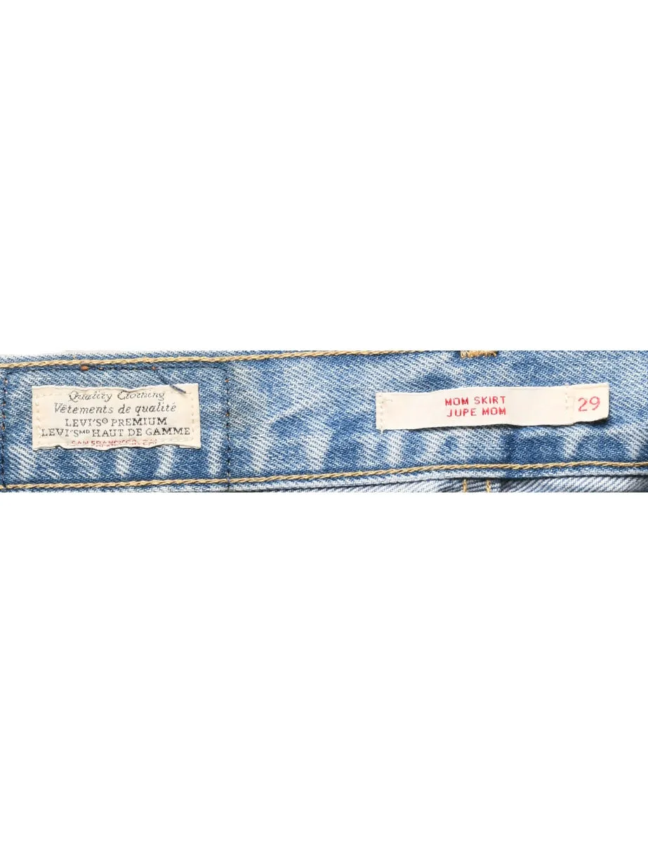 Levi's Pencil Shape Denim Midi Skirt - M