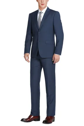 (Limited Sizes) Regular Fit 2 Piece Navy Suit