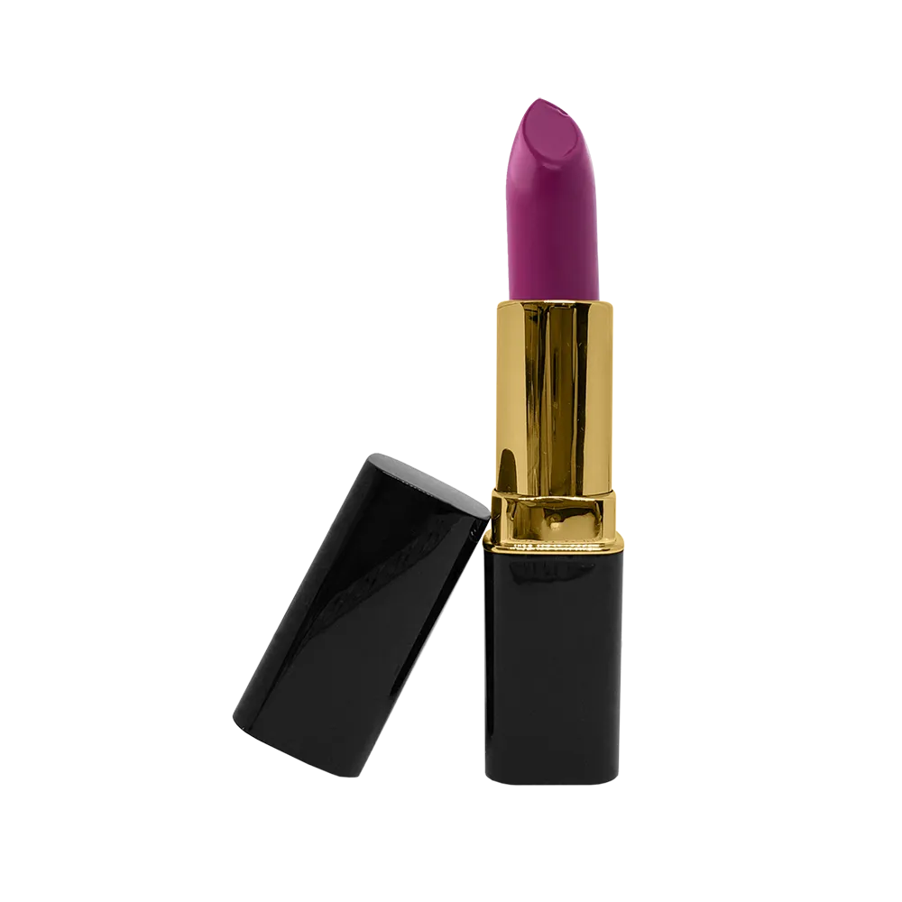 Lipstick - Purple Vibe - M - Gold Trim
