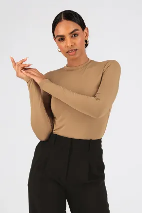Long Sleeve Layer - Tan