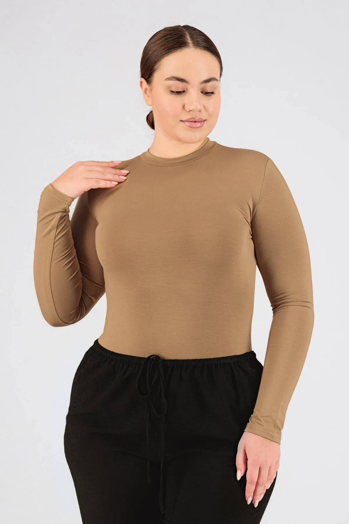 Long Sleeve Layer - Tan
