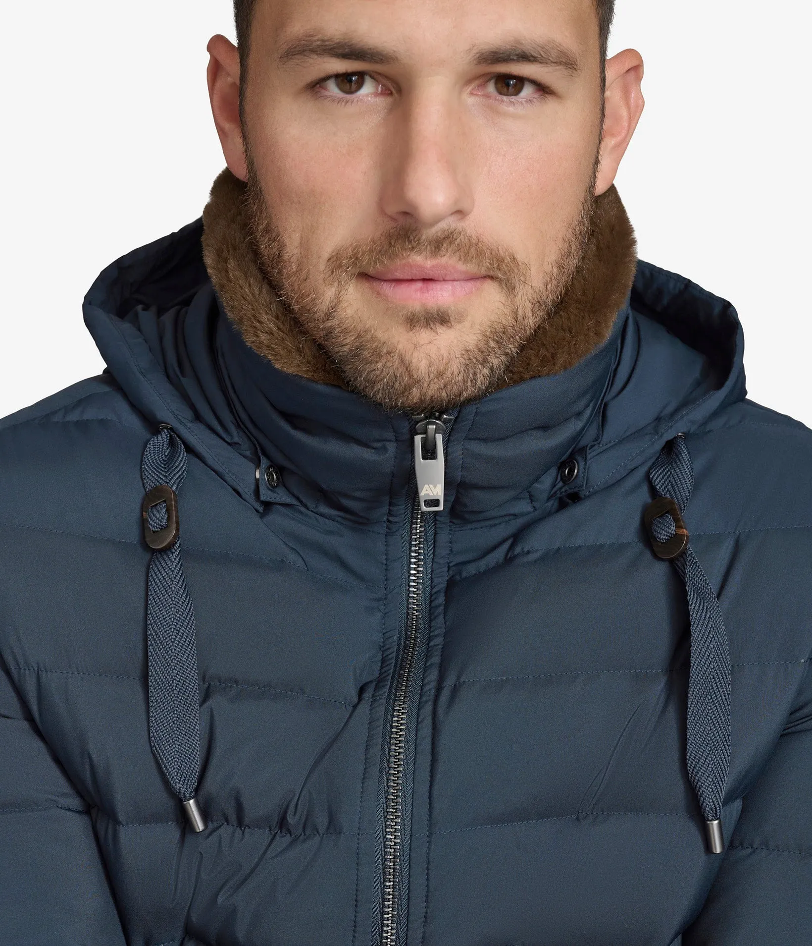 Loxton Puffer With Faux Collar