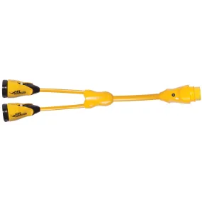 Marinco Y Adapter 30A/F 2 x 50A/M Eel Adapter