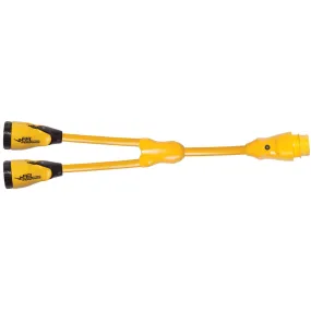 Marinco Y Adapter 50A/M 2 x 50A/F Eel Adapter