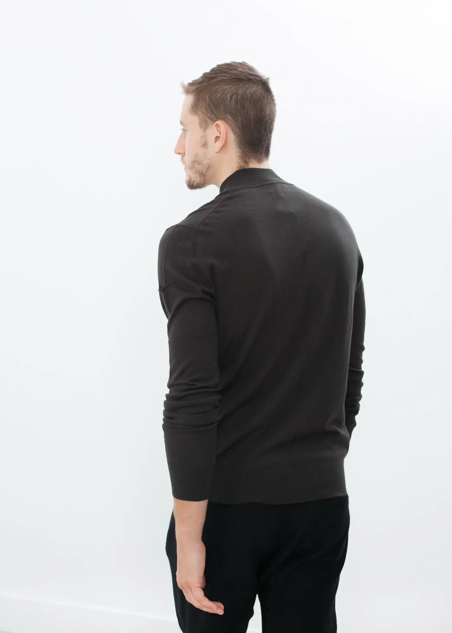 Merino Knit Turtleneck in Cavern - Fashionable Choice