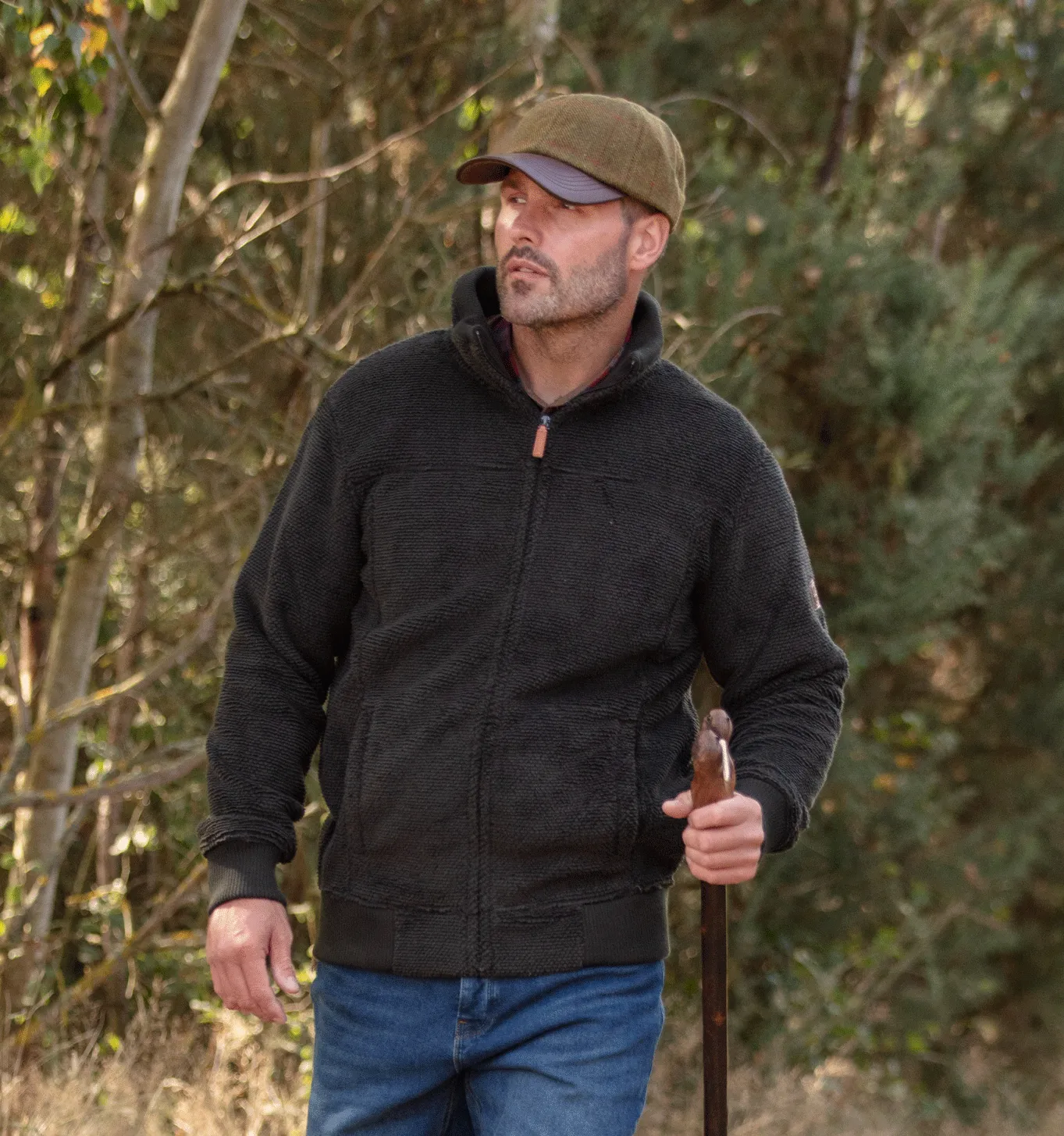 MF108 - Men's Fleck Fleece - GREEN