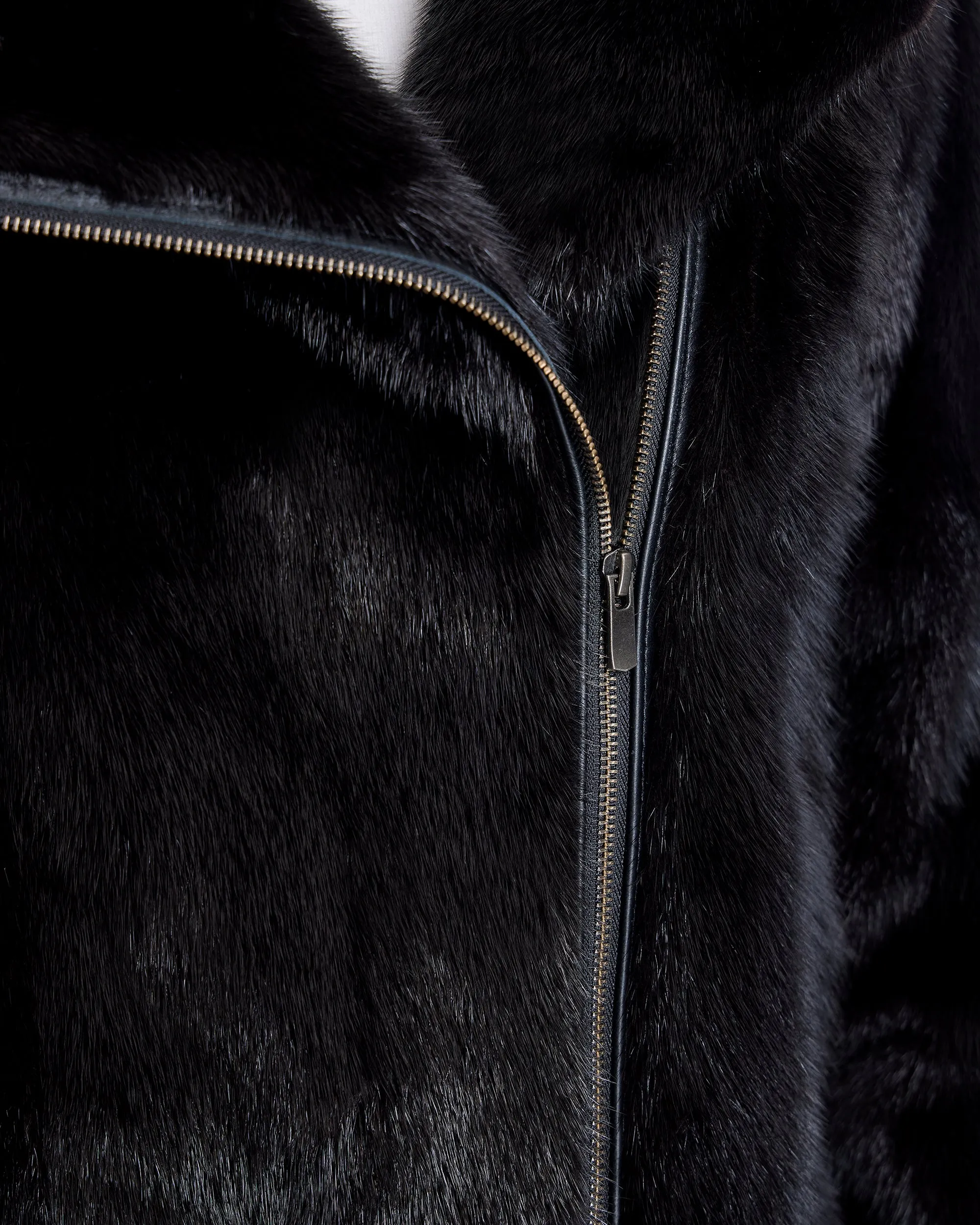 Mink Moto Jacket