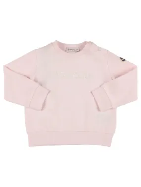 Moncler   Stretch cotton sweatshirt 