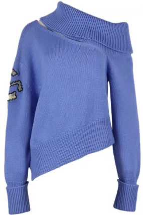 MONSE   DISNEY CUTOUT WOOL TURTLENECK SWEATER LARGE