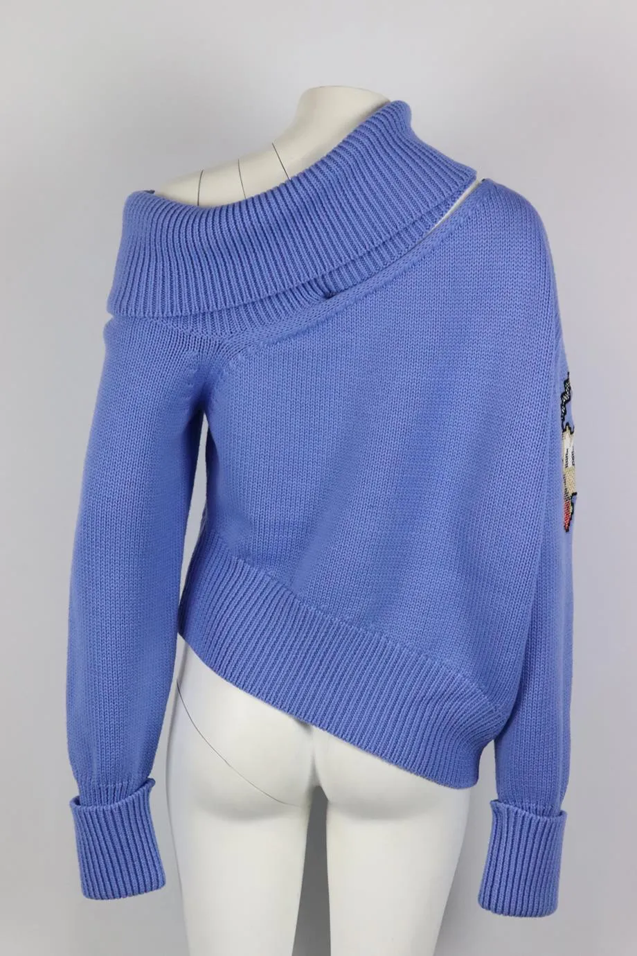 MONSE   DISNEY CUTOUT WOOL TURTLENECK SWEATER LARGE
