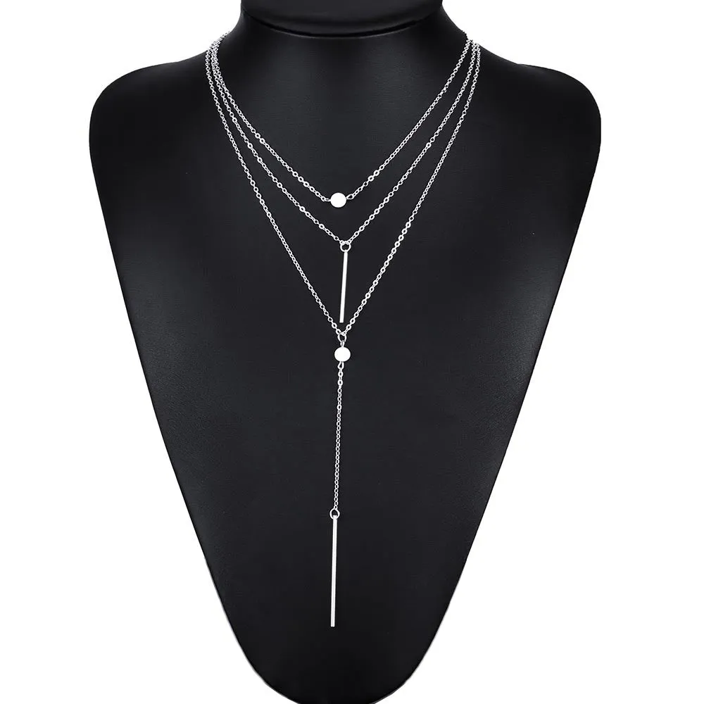 Multi Layer Tassel Necklace