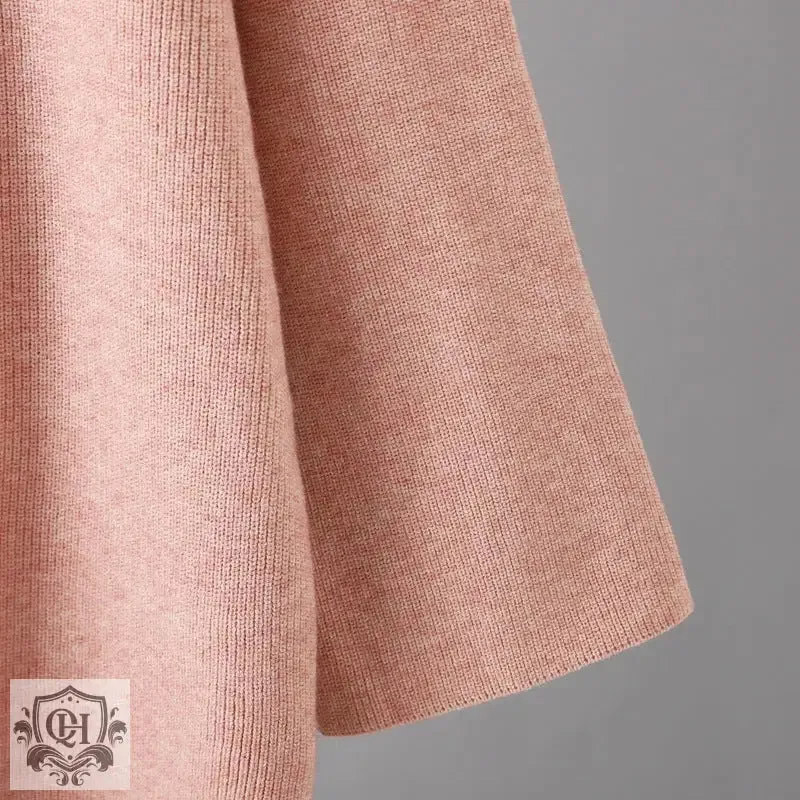 Niche Turtleneck Sweater & Wide Leg Trousers