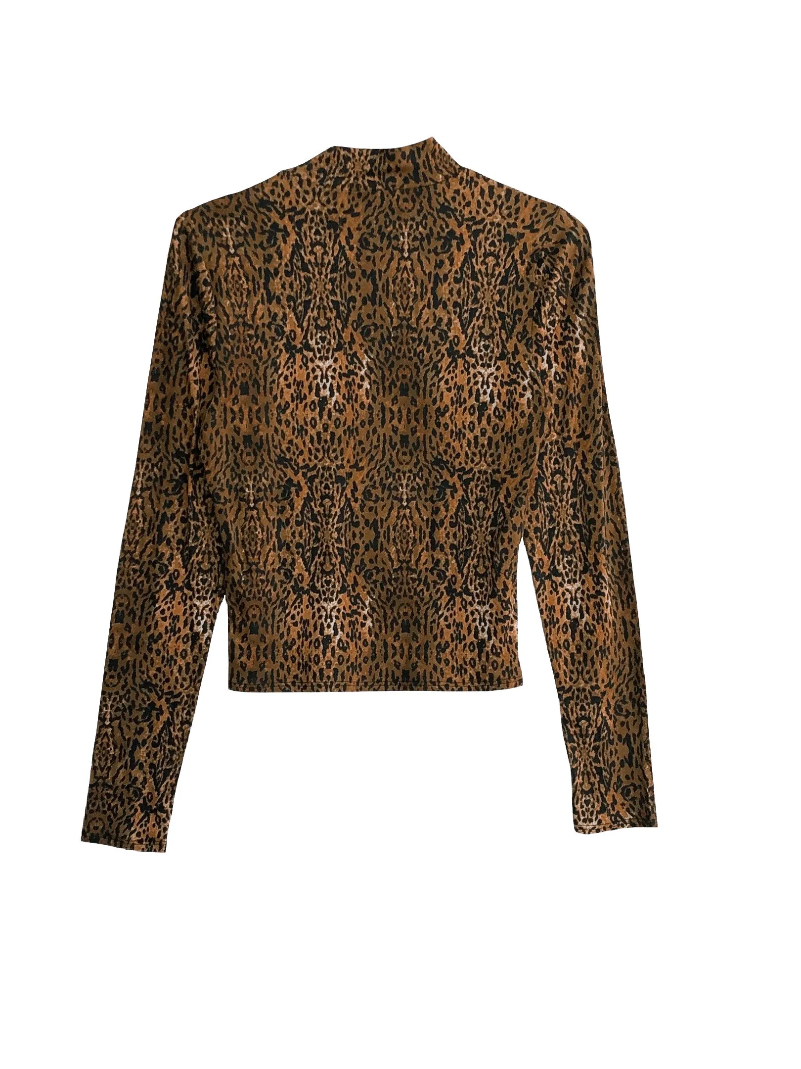 Nilda Animal Print Top - Leopard
