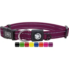 Nylon Dog Collar - Reflective & Adjustable - For Dogs Large & Small - Collar