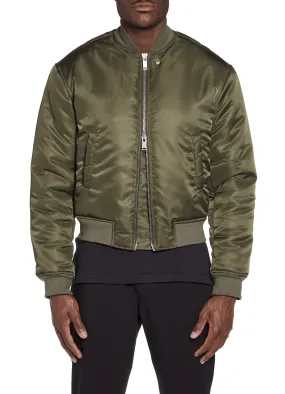 Olive Bomber Jacket