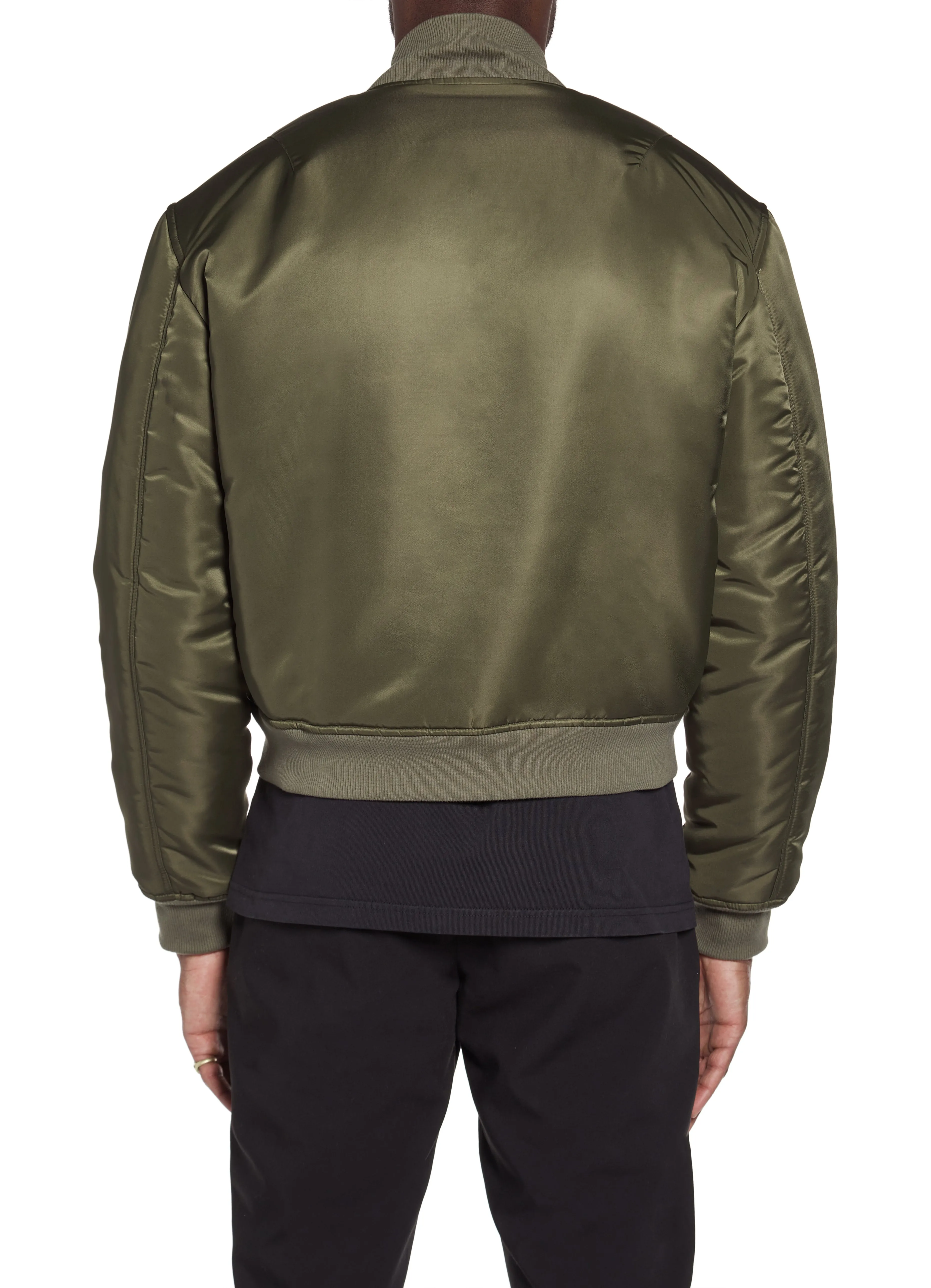 Olive Bomber Jacket