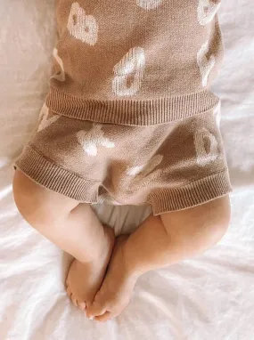 Organic Cotton Alphabet Jacquard Bloomers