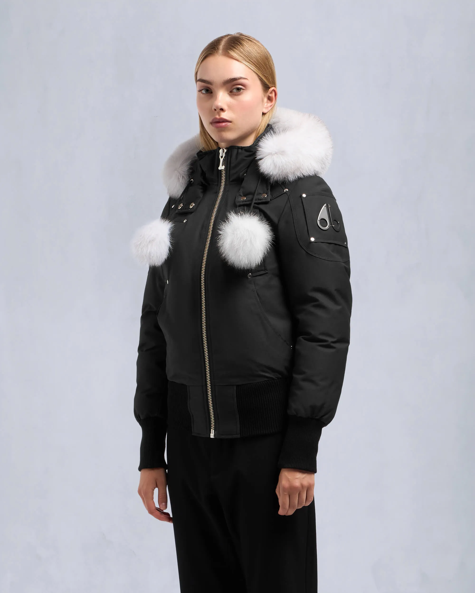 Original Debbie Bomber Jacket Black Natural