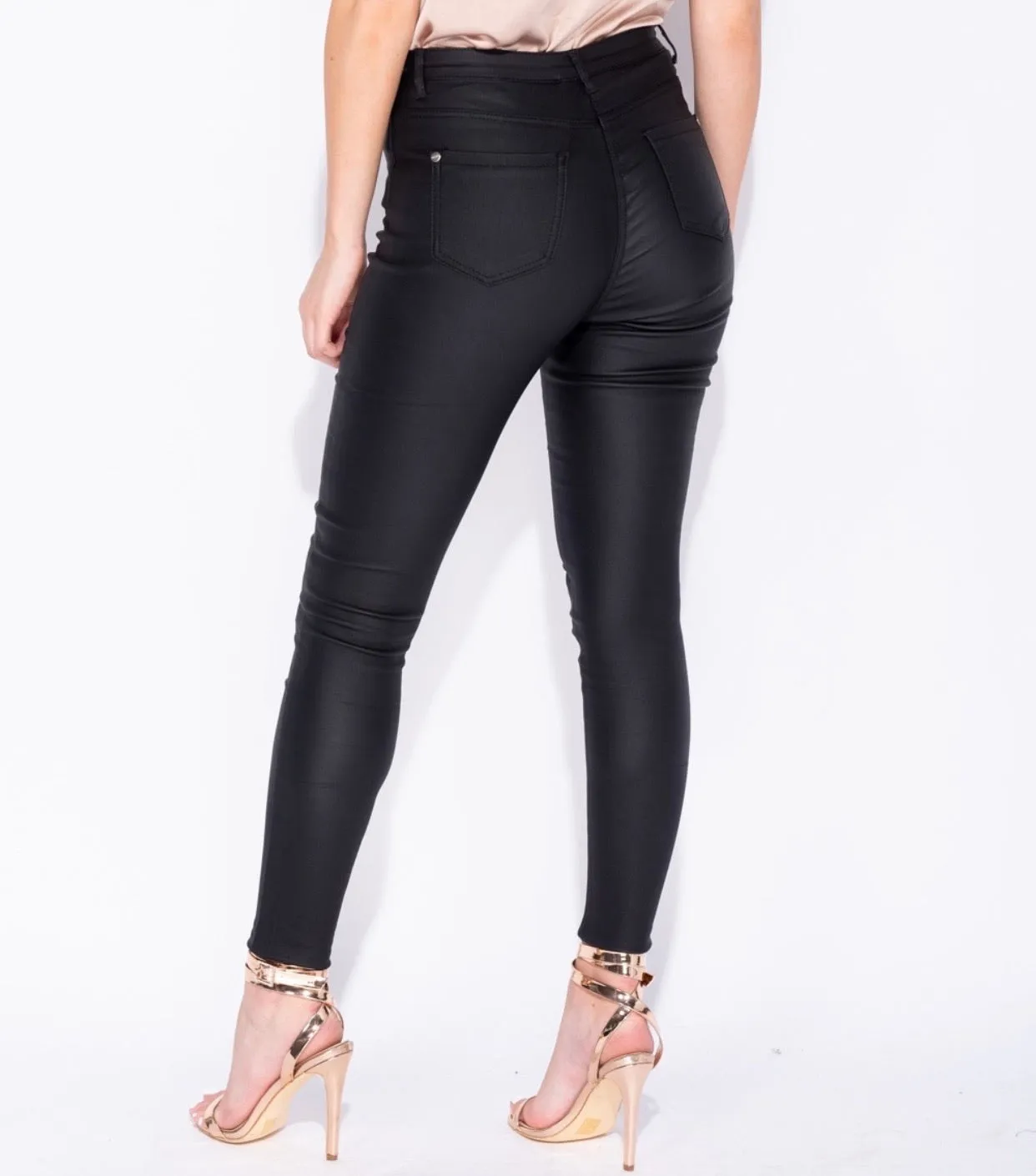 Pretty In Nude High Waist Jeggings