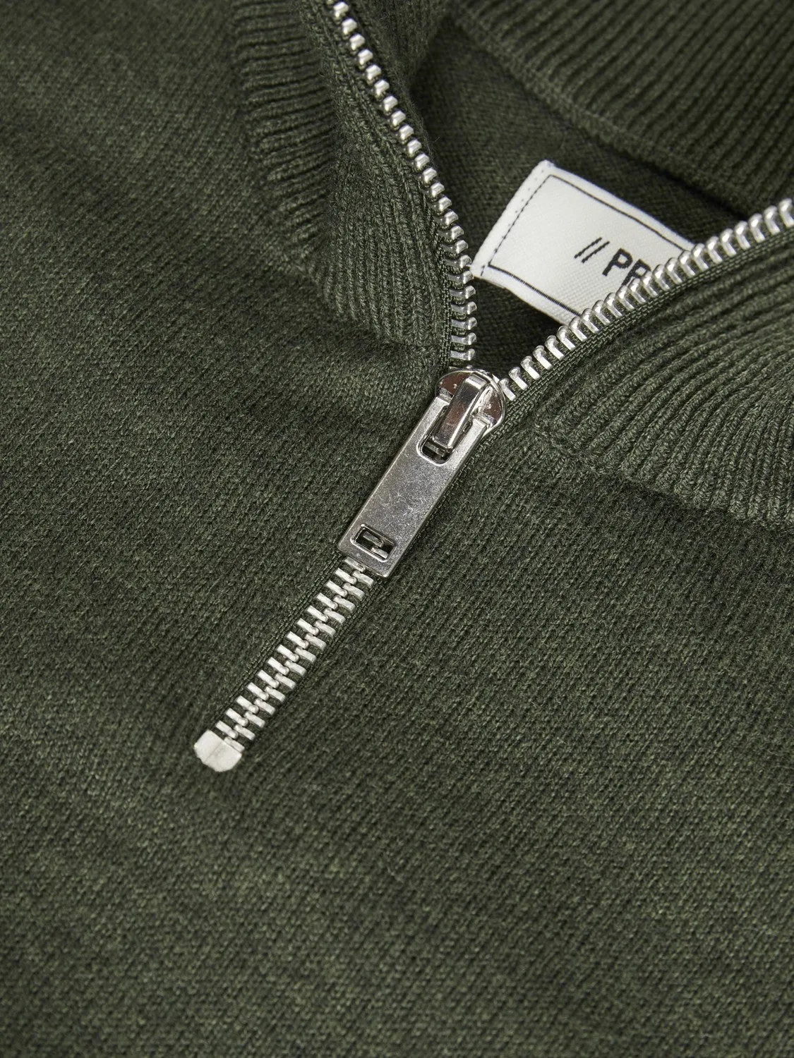 Produkt Mens Tori High Neck Zip Pullover-ROSIN
