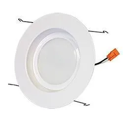 Radiant-Lite RDL6-MCT5-WP 6 Inch LED Retrofit Downlight Smooth Trim Multi-Color Temperature
