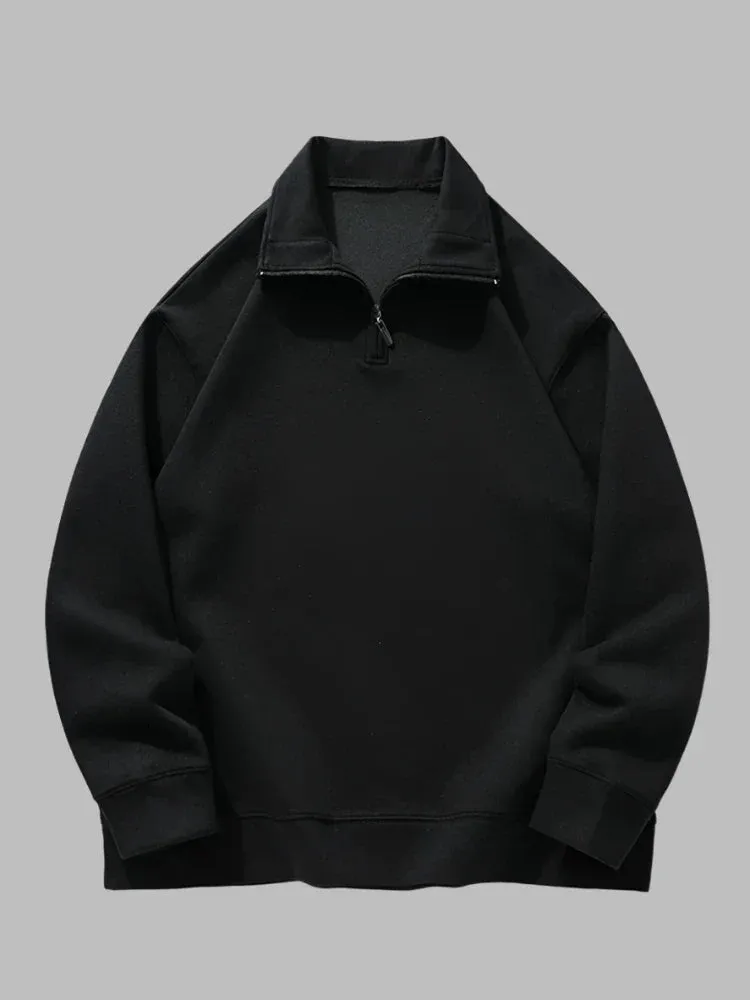 Richard Half Zip Pullover | Stilvoller Herrenpullover mit Reißverschluss für den Alltag