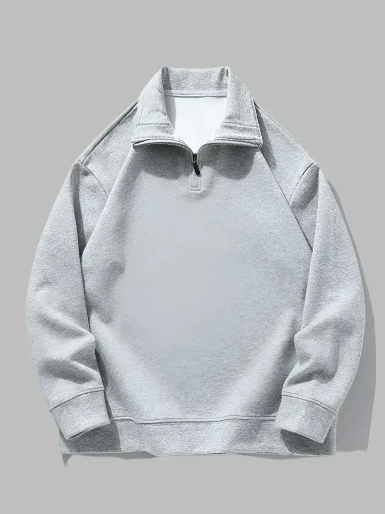 Richard Half Zip Pullover | Stilvoller Herrenpullover mit Reißverschluss für den Alltag
