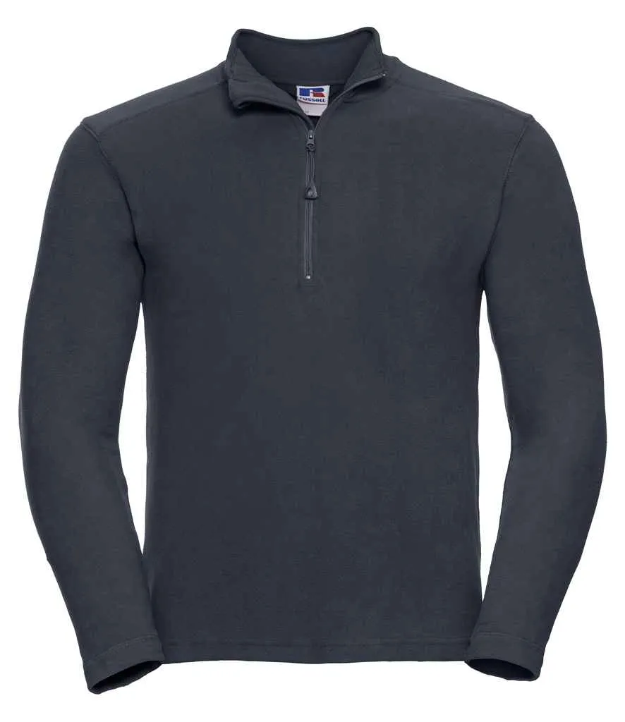 Russell Zip Neck Micro Fleece