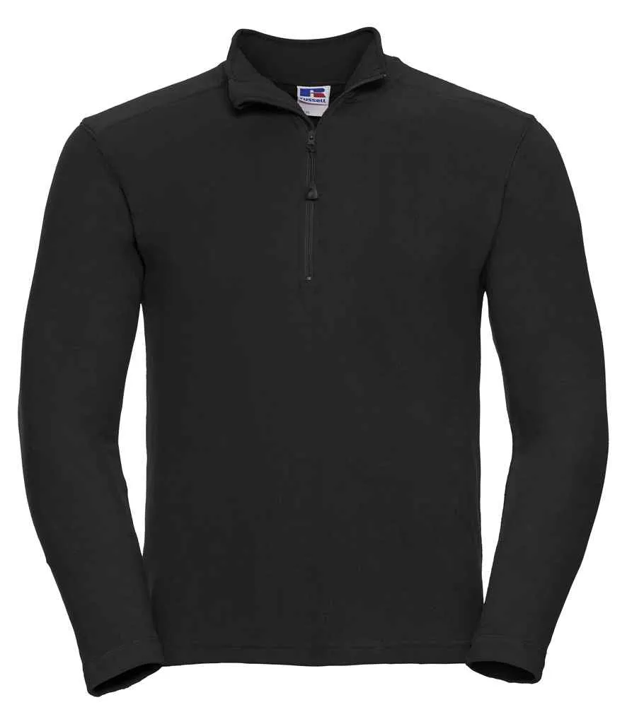 Russell Zip Neck Micro Fleece