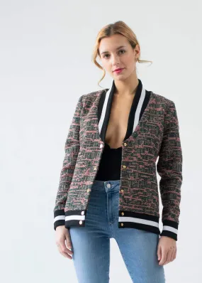 Sage-Rose Blazer Bomber