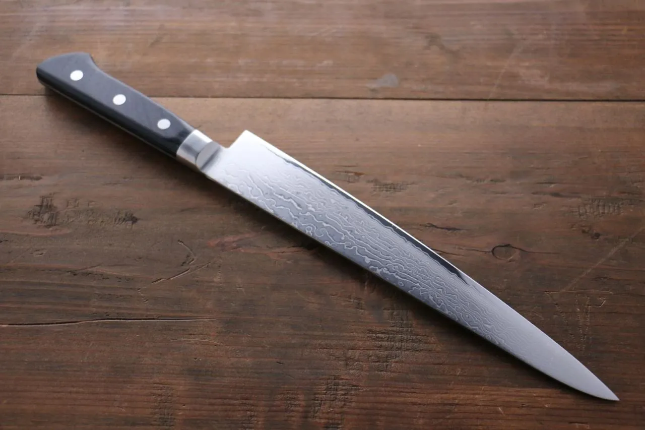 Sakai Takayuki Molybdenum 63 Layer Damascus Sujihiki 240mm