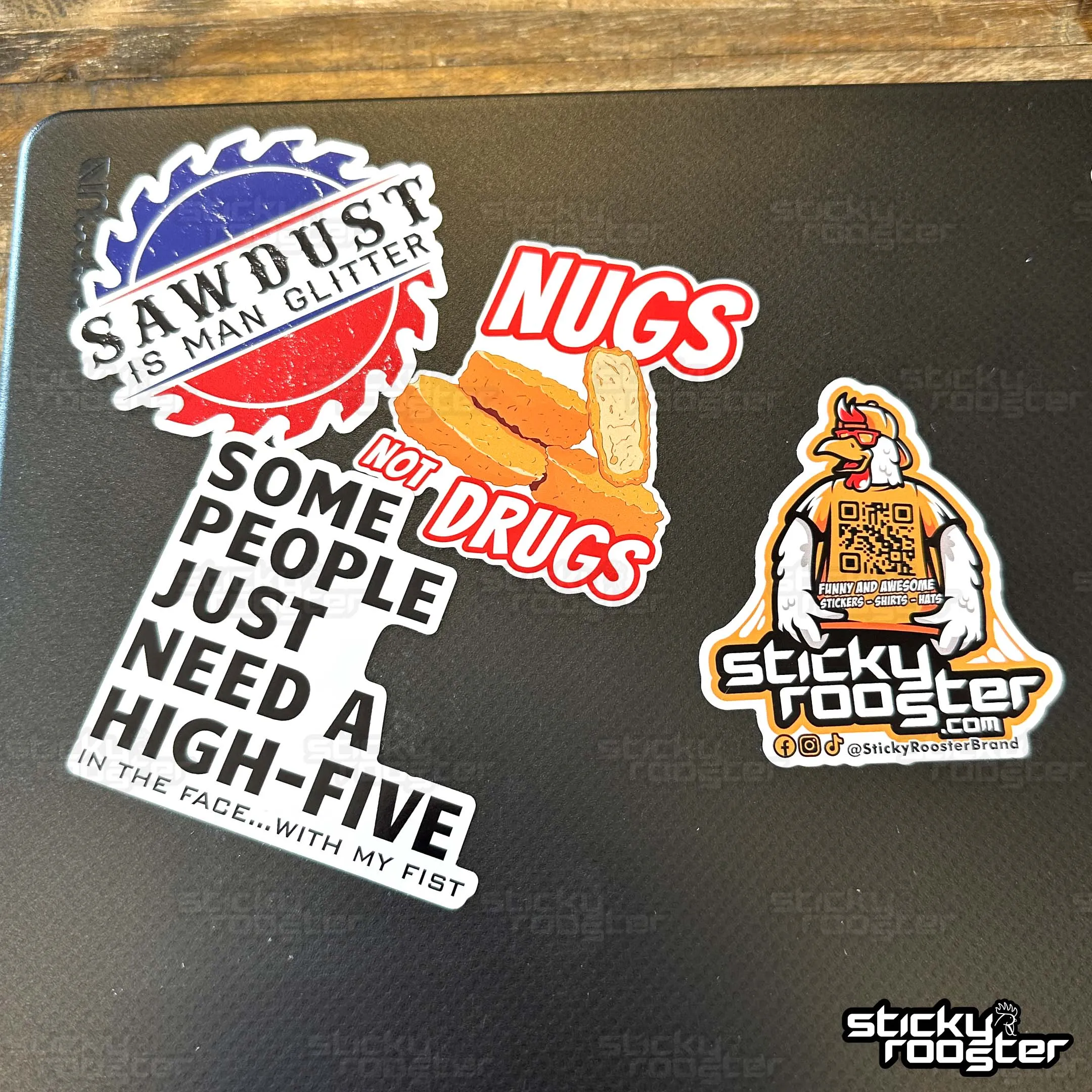 Sawdust Is Man Glitter sticker