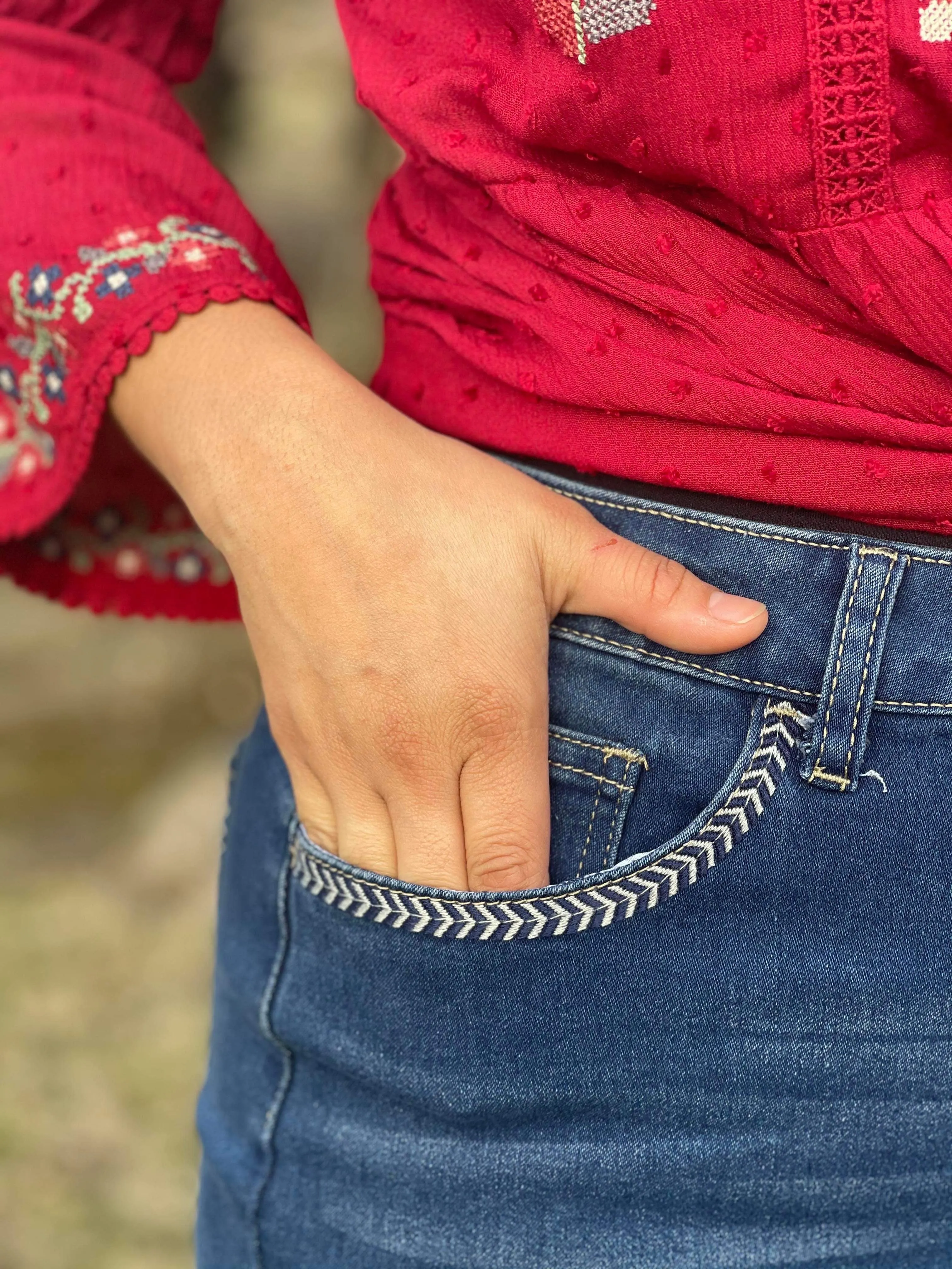 Shara Denim Skirt