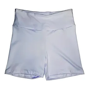 Ski-Pants - Mid Thigh - High Waist - White