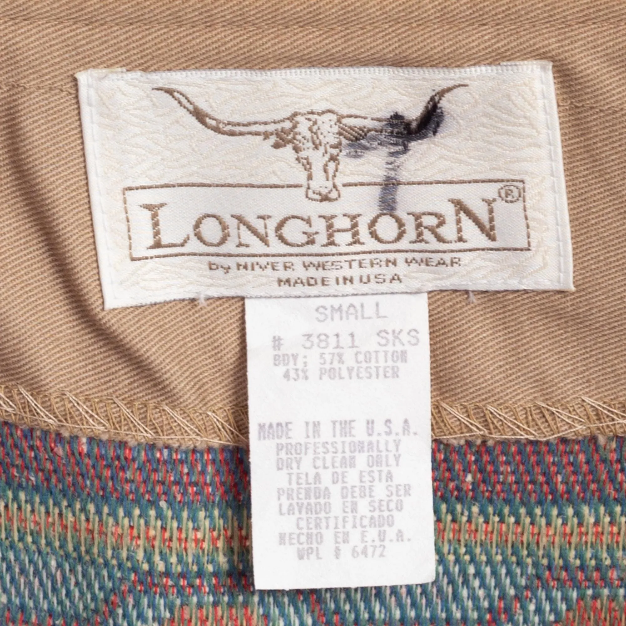 Small 90s Southwestern Woven Mini Pencil Skirt 26"