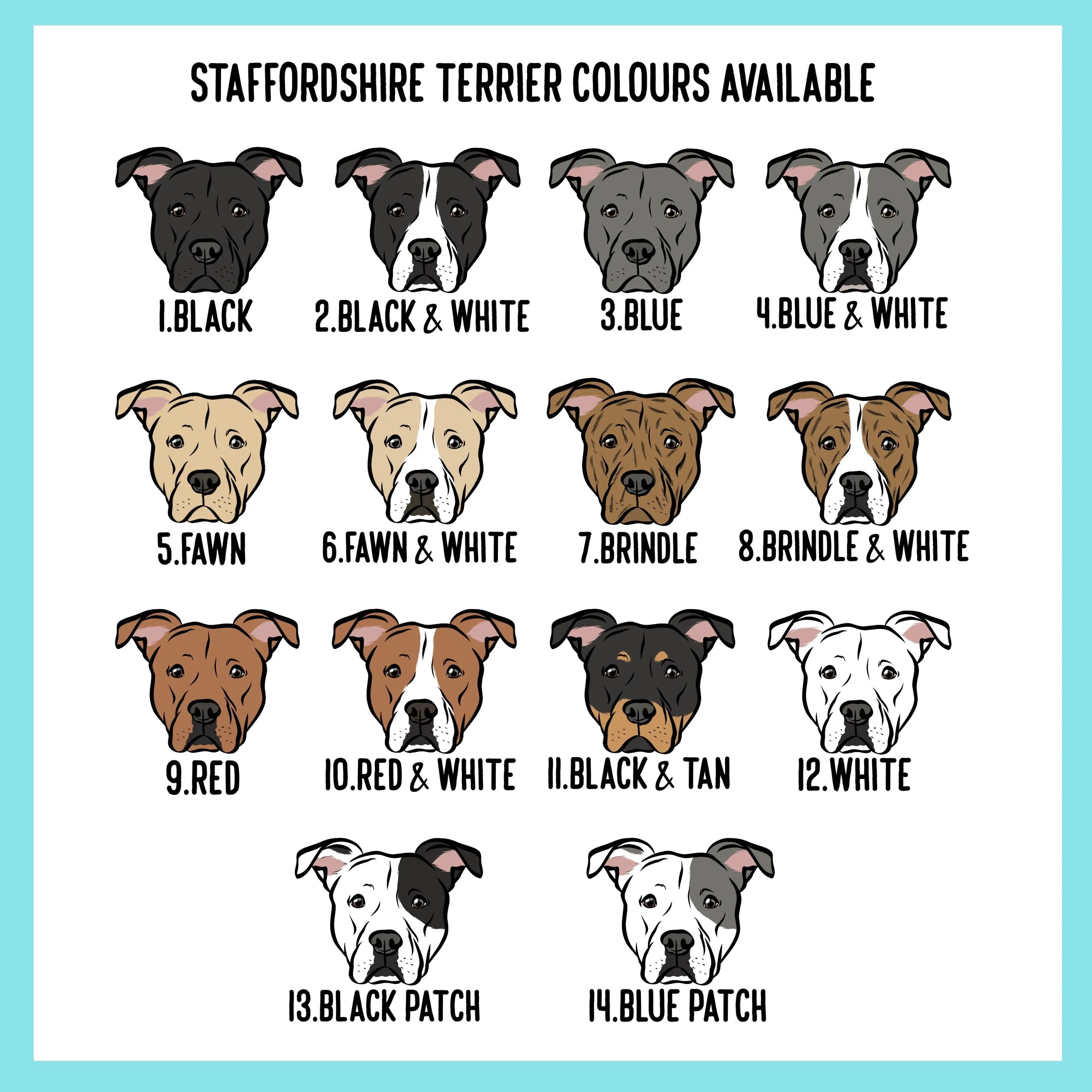 Staffordshire Bull Terrier Collar