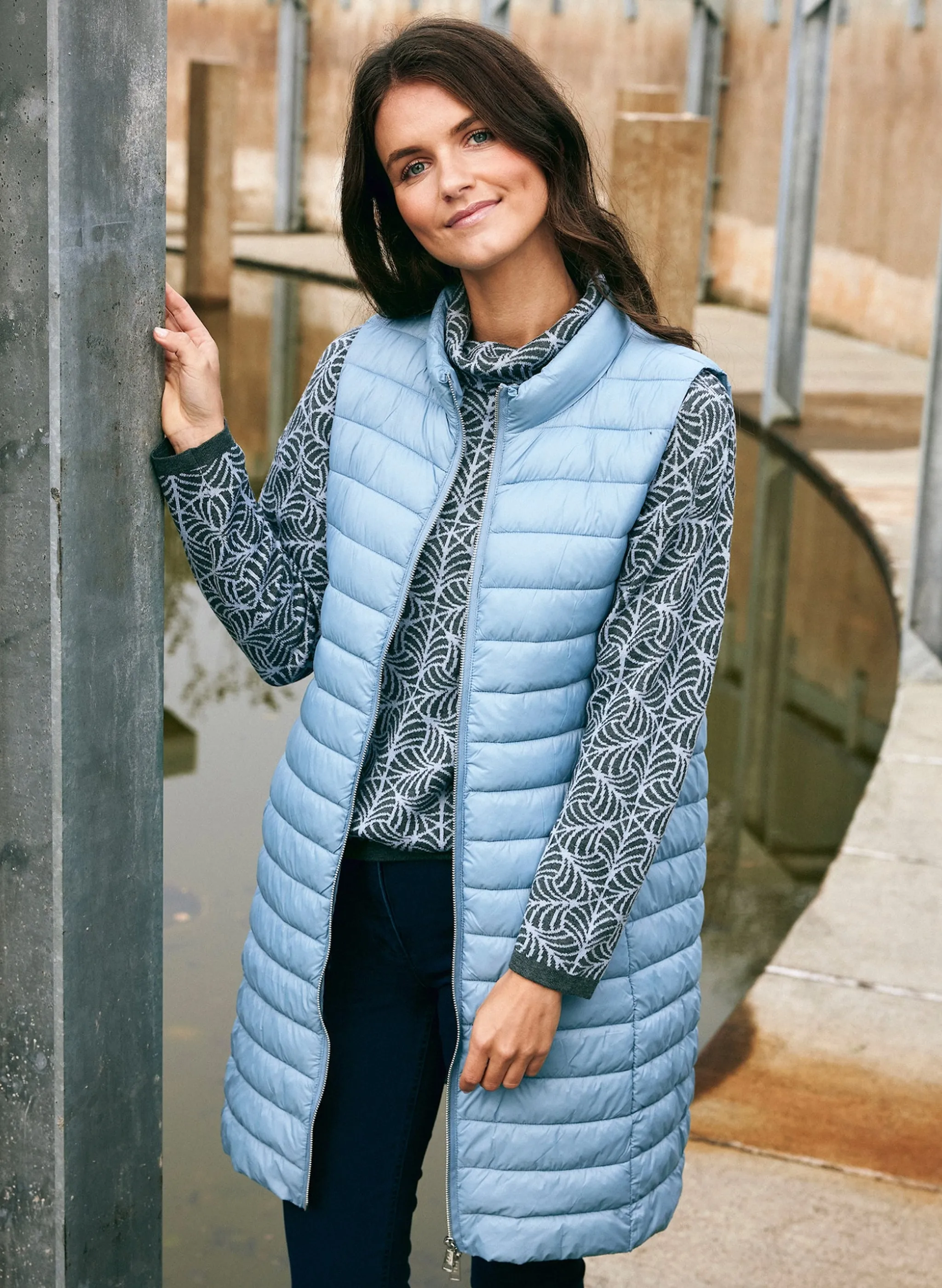 Sunday Pullover - Blue Print