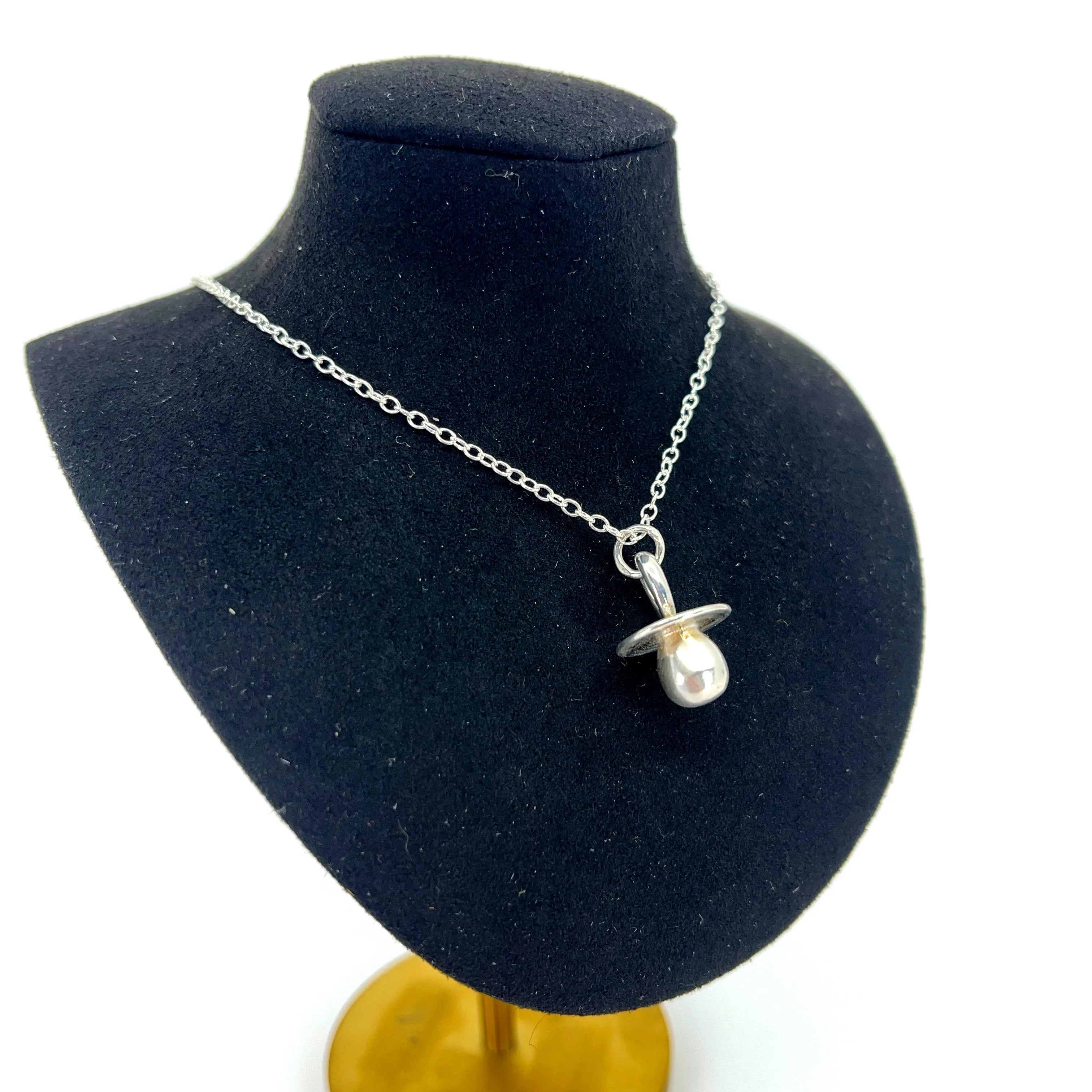The Pacifier Day Collar - Sterling Silver