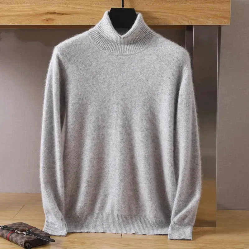 Trendy Mink Cashmere Turtleneck – Get Cozy in Style